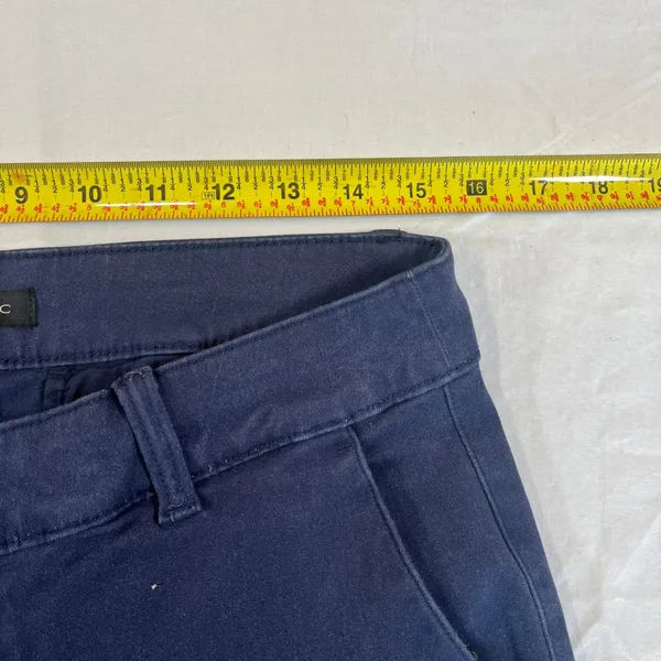 Banana Republic Flat Front Straight Legs Pants Womens Blue Size 8 - Image 4