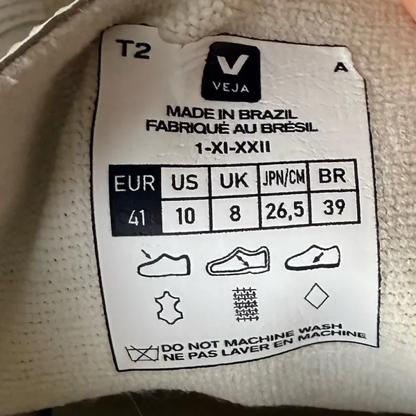 Veja Esplar Leather White Sneakers 10 - Image 9