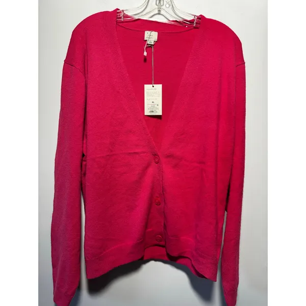 Brand New A New Day Women's Size XL Pink Cardigan Sweater - Image 2