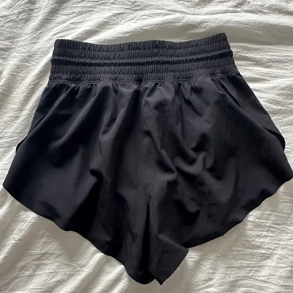 Abercrombie Black YPB Shorts - Image 2