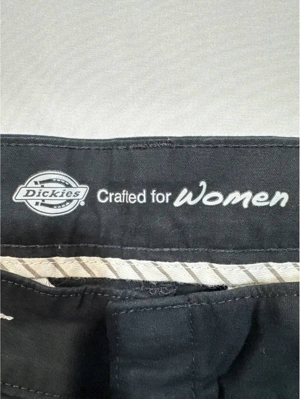 Dickies Crafted for Women Black Wide-Leg Pants - Comfy & Tim - Image 6