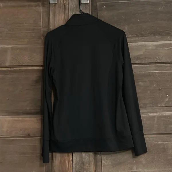 Adidas‎ Sporting Kansas City Golf Womens Hybrid Full Zip Black Jacket Size Small - Image 5