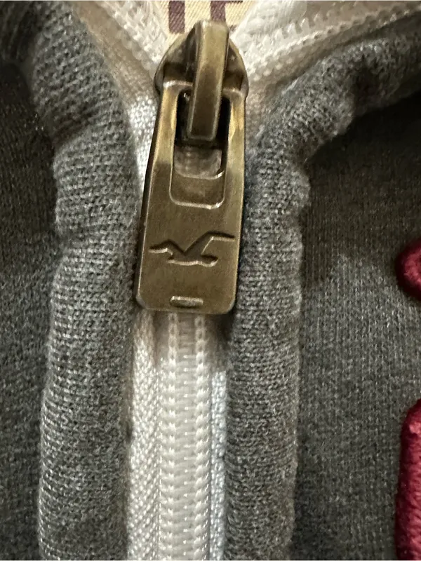 Y2k Hollister California Surf Finals full-zip fleece hoodie sweatshirt size M - Image 9