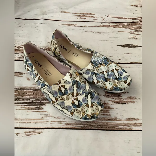 Toms Butterfly Comfort Slip On Shoes‎ - Image 8
