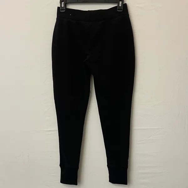 PINK Victoria’s Secret size XS Black Joggers – Lace-Up Waist, Bold Logo (N3)✨ - Image 4