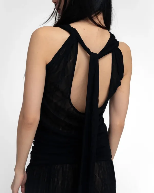 Find me now FLORA TOP IN BLACK - Image 5