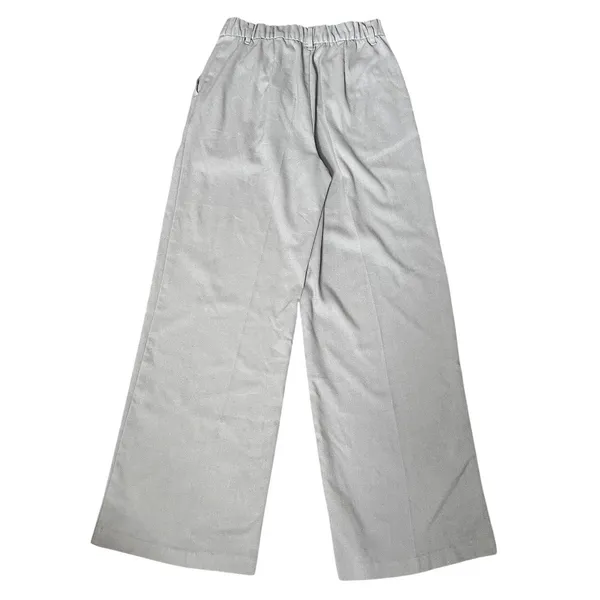 Hollister ultra high rise gray wide leg pants trousers minimalist casual small - Image 3