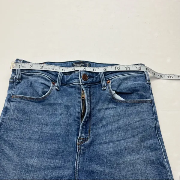 Abercrombie & Fitch Simone High Rise Ankle Flare Womens Size 26 / 2R Denim Jean‎ - Image 6