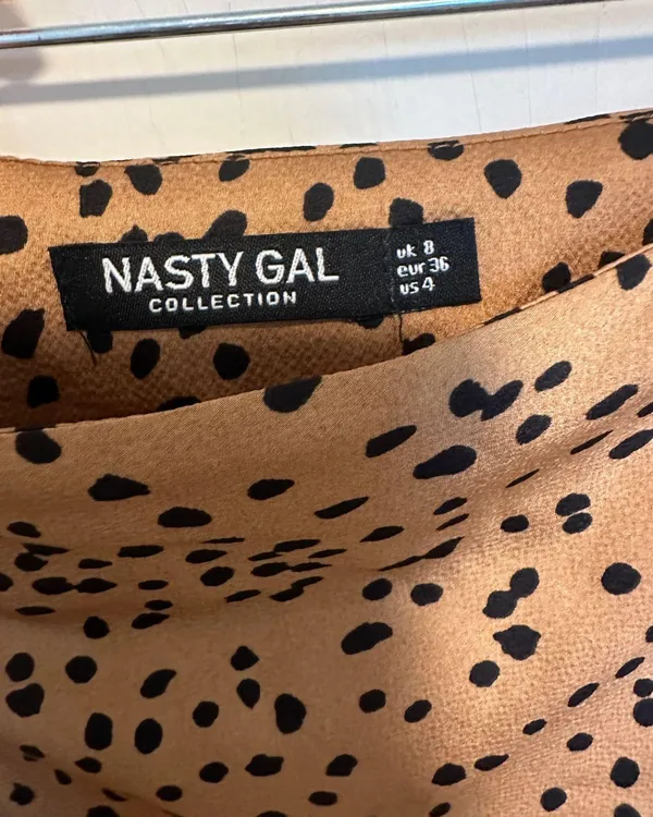 Nasty Gal Satin Midi Skirt - Image 2