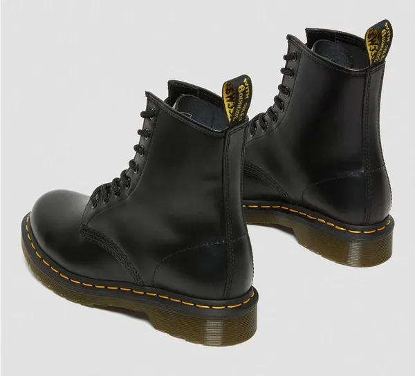 Dr. Martens 1460 Smooth Leather Lace Up Boots Size 6 - Image 3