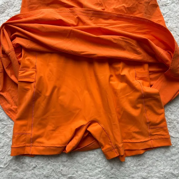 Outdoor Voices Orange Exercise Dress Size XS - Image 4