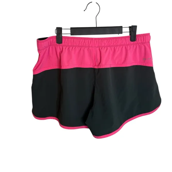 Nike Gray and Pink Heritage Active Shorts - Image 2