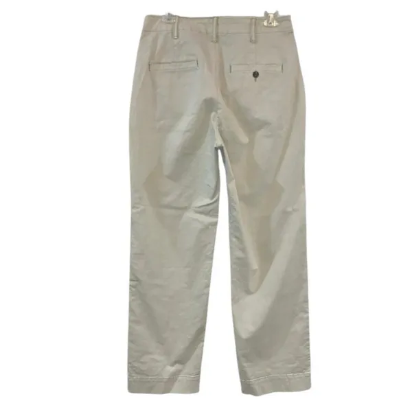 NWT Gap High Rise Vintage Khaki Pants Size 8 Straight‎ Leg Beige - Image 2