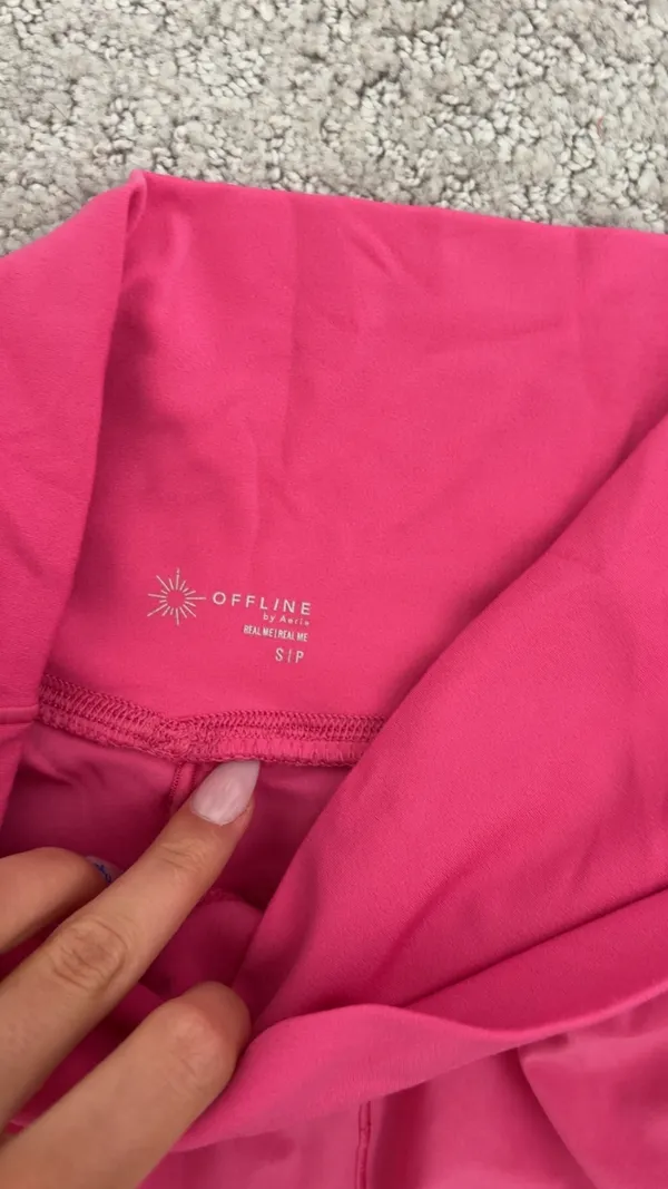 Pink Aerie Crossover Flowy Shorts - Image 2