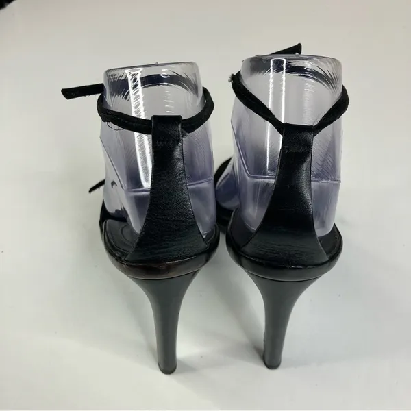 Gucci Thin Strap Heeled‎ Sandals Size 8B - Image 6