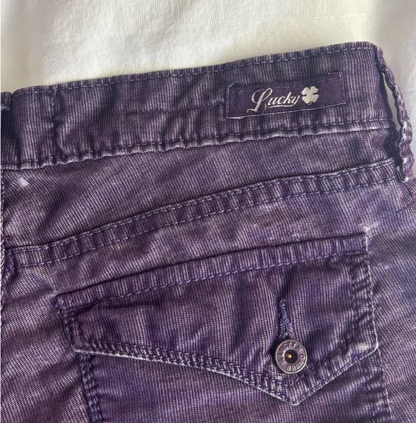 Lucky Brand Purple Jean Shorts - Image 6