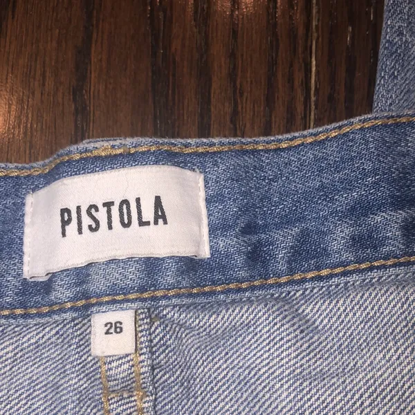 PISTOLA distressed jeans size 26 - Image 3