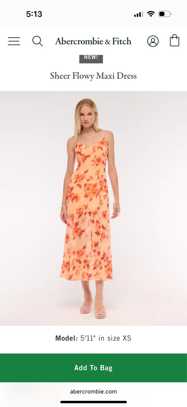Abercrombie Dress Floral - Image 4