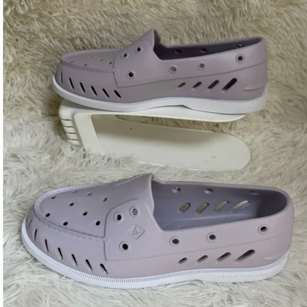 Sperry A/O Float Rubber Slip-On Women’s Size 9 Purple Lightweight Waterproof - Image 2