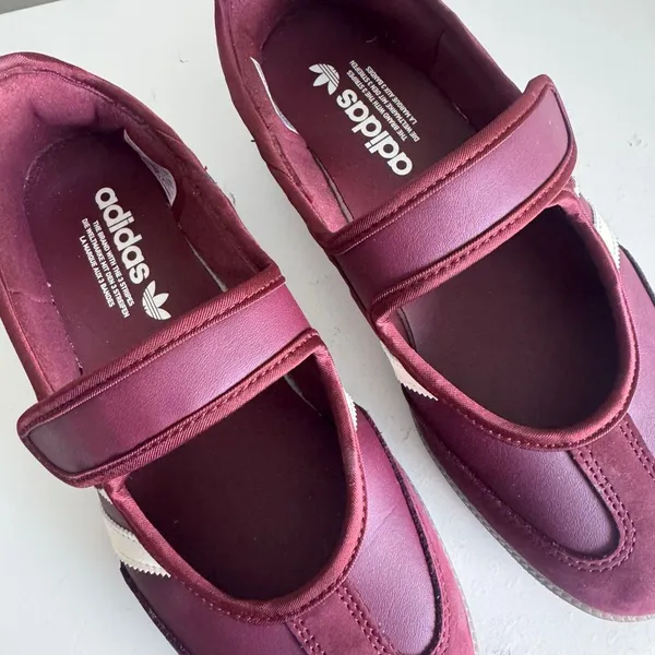 Adidas Samba Mary Jane Burgundy Size 8.5 - Image 4