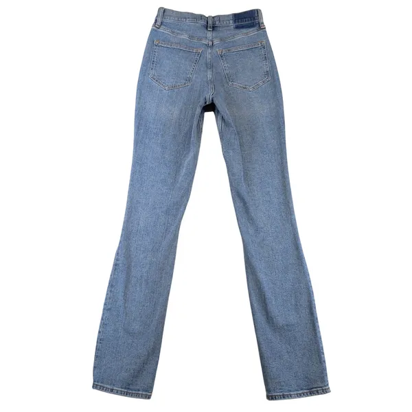 Abercrombie &‎ Fitch Slim Straight Ultra High Rise Jeans Blue Women 25 0L Long - Image 2