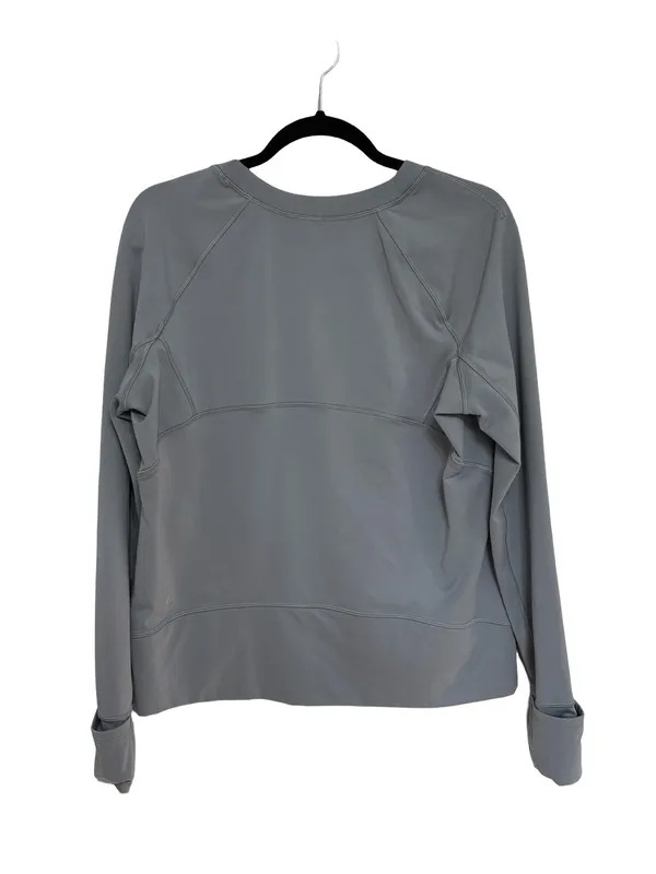 Lululemon Its Rulu Run Classic-Fit Crew Fleece in Rhino Grey - Size 8 - Image 6