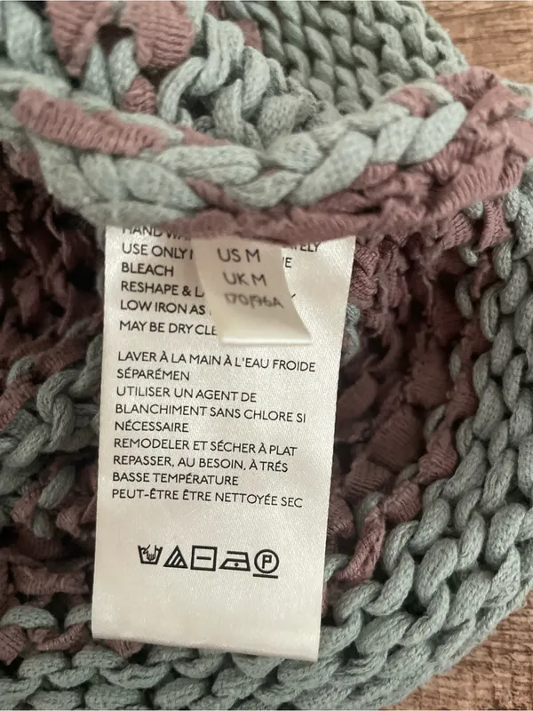 Free People Wave After Wave Sweater Tank Size Medium - Image 5