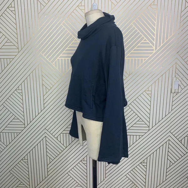 Free People FP Movement Salvation‎ Turtleneck Top in Navy Blue Size US Small - Image 6