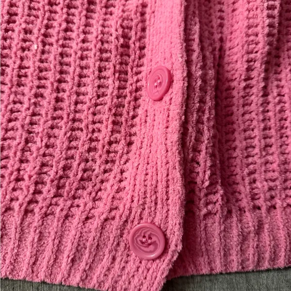 Love‎ Ellie Pink Cardigan Sweater - Image 7