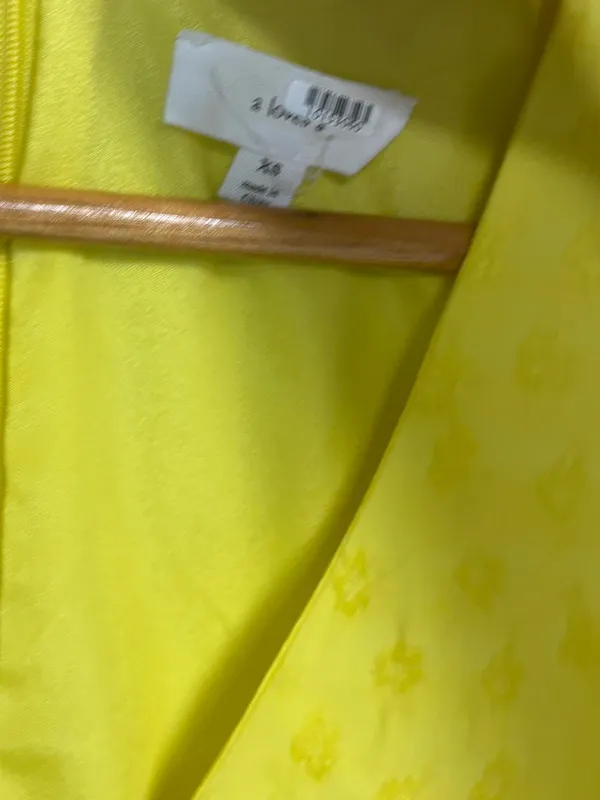A Loves A Yellow Floral Dress Size XS - Image 7