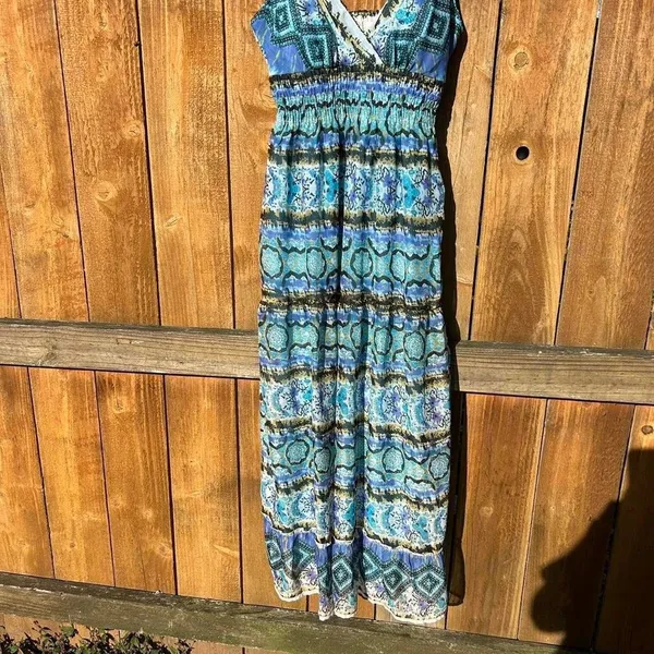 New glory y2k‎ whimsy sundress beach summer medium fairy date long - Image 8