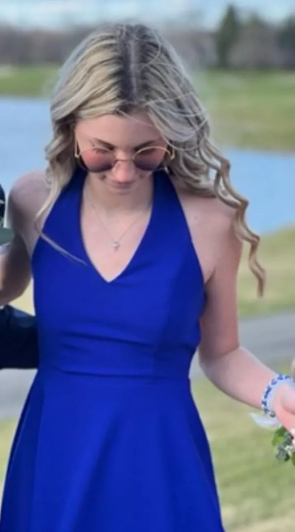 Royal Blue Lulus Dress - Image 2