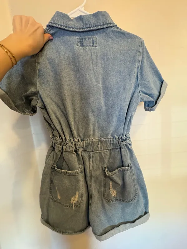 XS DENIM ROMPER - Image 2