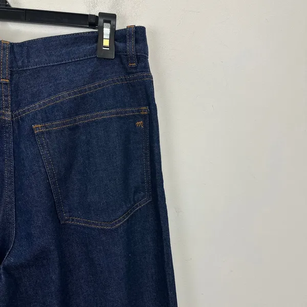 Madewell The Perfect Vintage Wide-Leg Jean in Airy Denim Rinse Wash US 27 NWT - Image 11