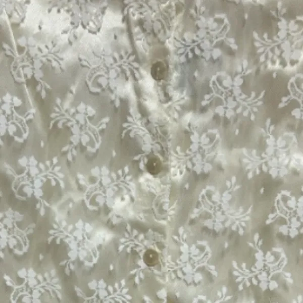 Vintagew Scott McClintock blouse Size 10 Lace High Neck Victorian Boho Bridgeton - Image 8