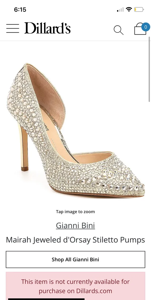 Gianni Bini Mairah Jeweled d'Orsay Stiletto Pumps - Image 7