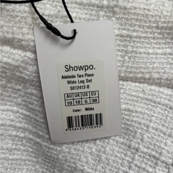Showpo Adelaide Two Piece Wide Leg Set In White - Image 3