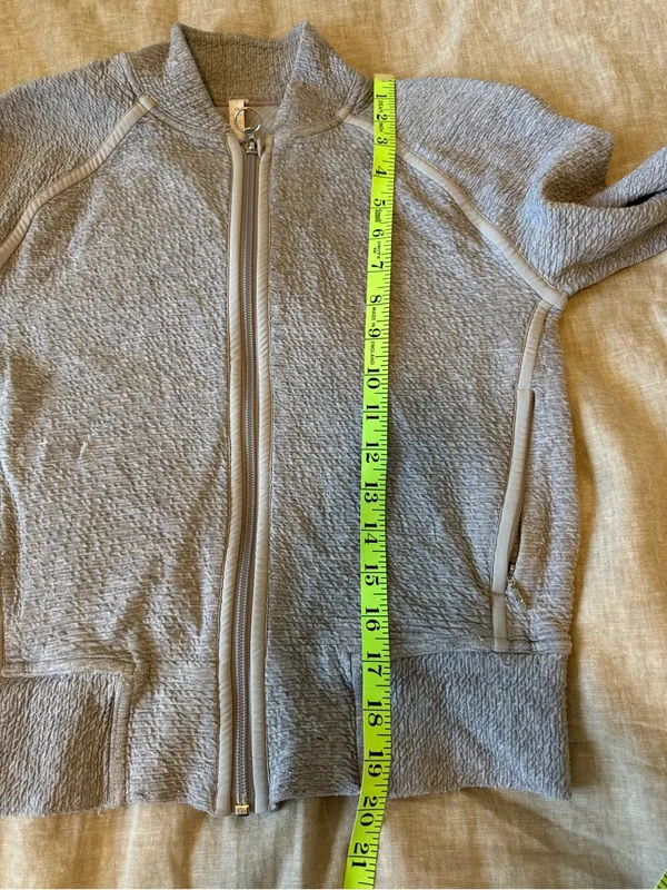 Lululemon Grey Bomber Jacket - Image 11