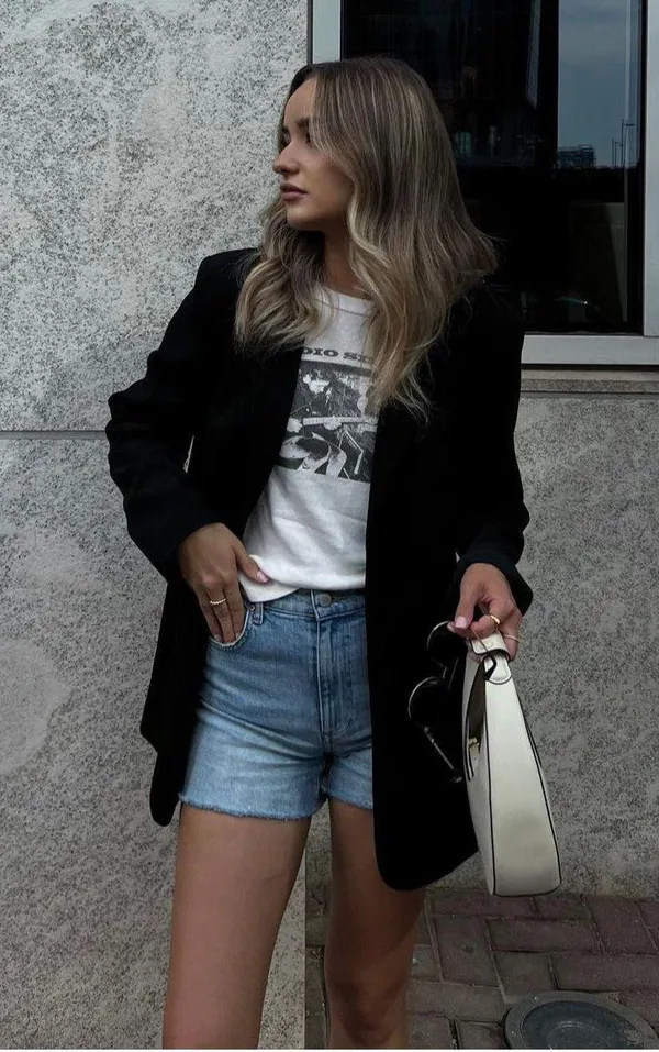 Aritzia Denim Shorts - Image 4