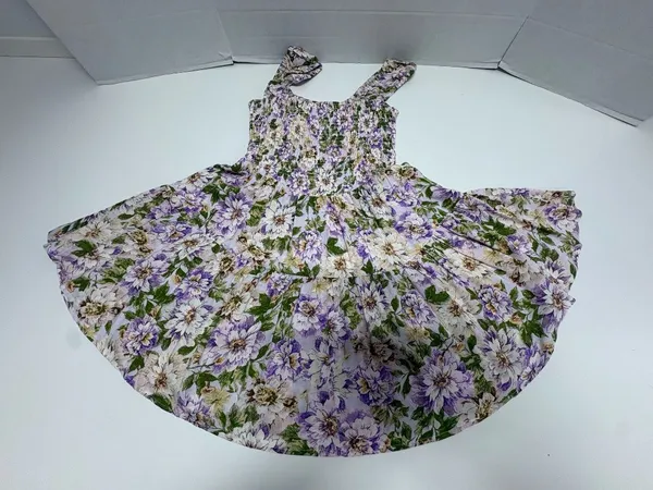 Sky to Moon Purple Floral Mini Dress - Size‎ S. - Image 10