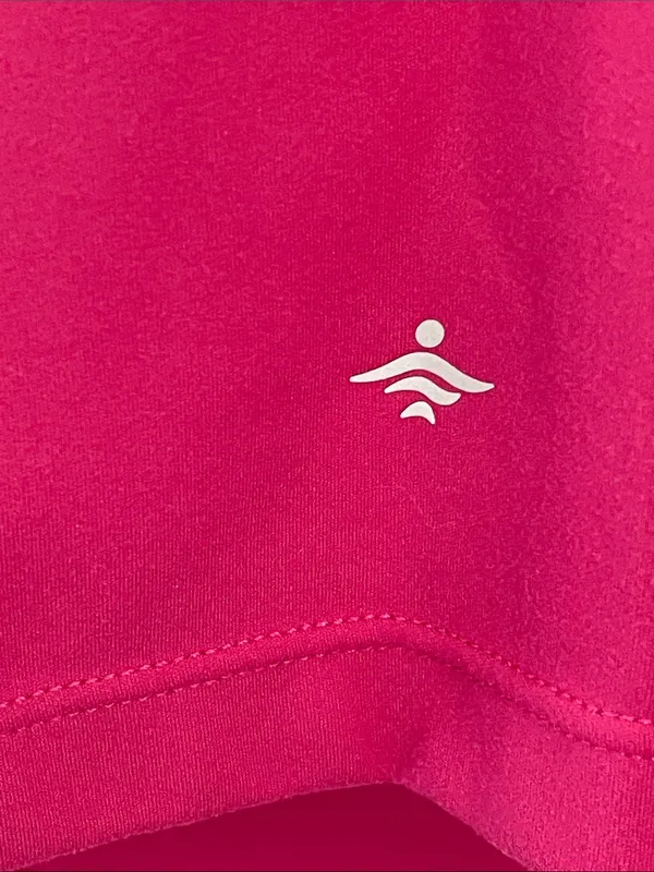 HALARA Hot Pink SoftlyZero™ Plush Padded V Neck Running Tank - Image 2