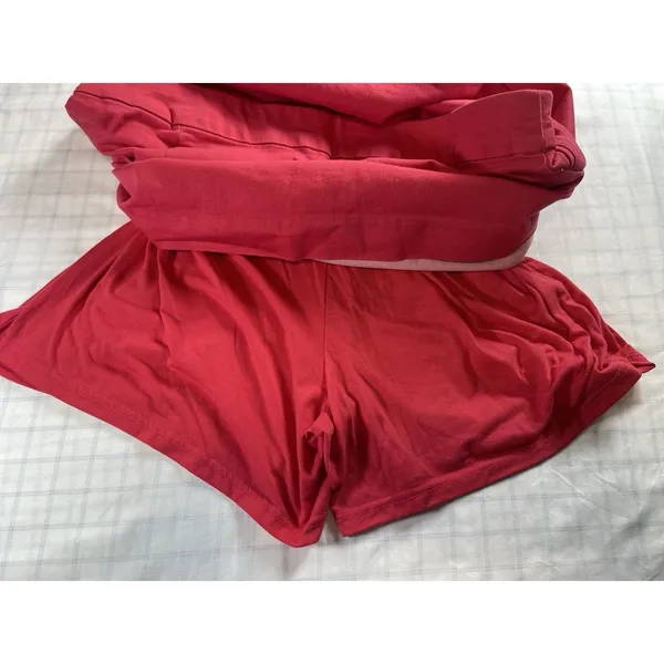 Croft & Barrow Effortless Stretch Skort Women’s 18 Regular Red Pull On Pockets - Image 5