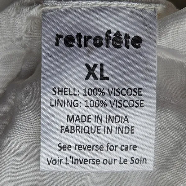 RETROFÉTE‎ Claire Belted Sequined Chiffon Mini Dress Iridescent XL NEW - Image 6