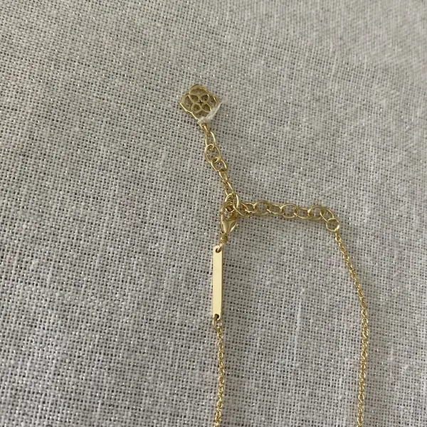 Kendra Scott Dollie Pendant Necklace, 14k Goldtone, NWT, $75 - Image 3