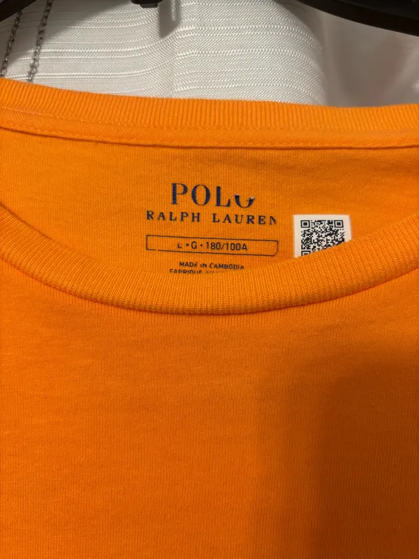 Orange Polo tee - Image 2