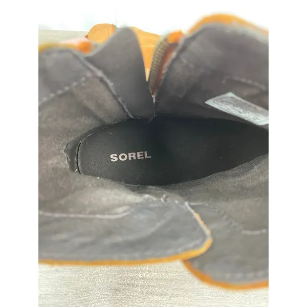 Sorel Waterproof Cate Distressed Leather Booties Sz.9 - Image 11