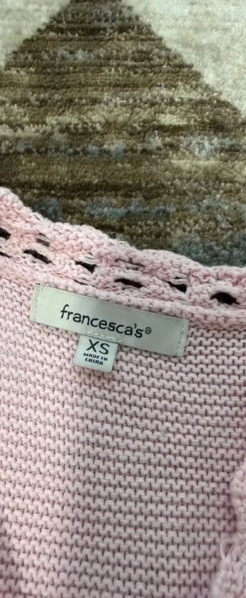 Francesca's Sweater vest cropped - Image 3