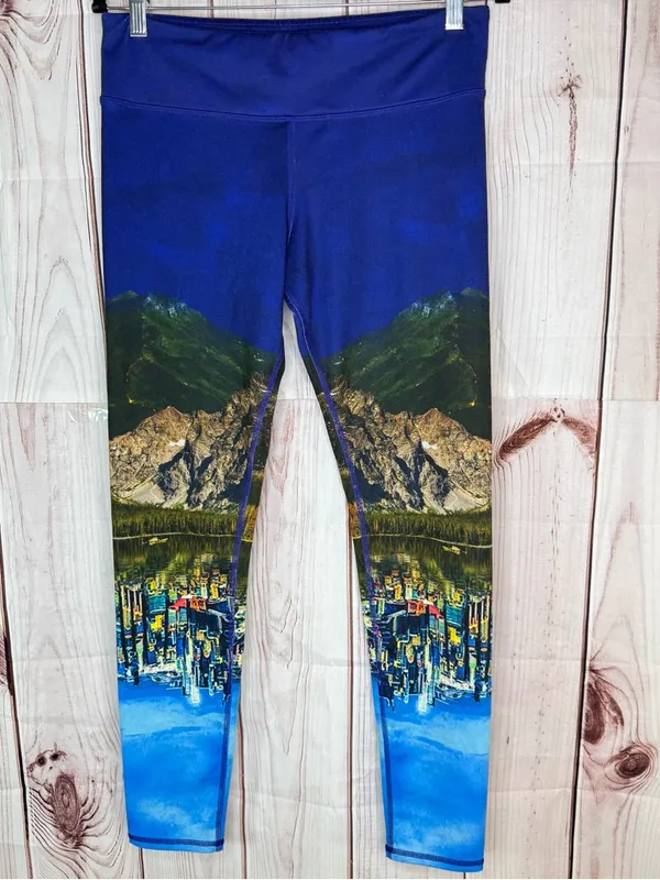 Alo High Waist Airbrush Dreamscape Legging - Image 2