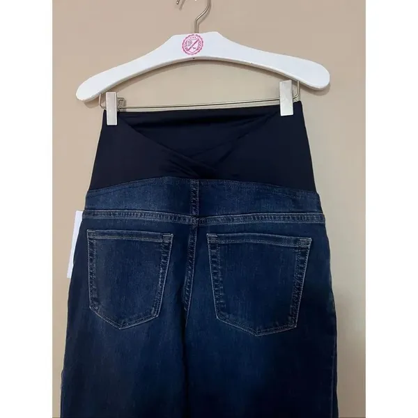 Isabel Maternity by Ingrid & Isabel Dark Wash Skinny Jeans Woman’s Size 4 NEW - Image 8