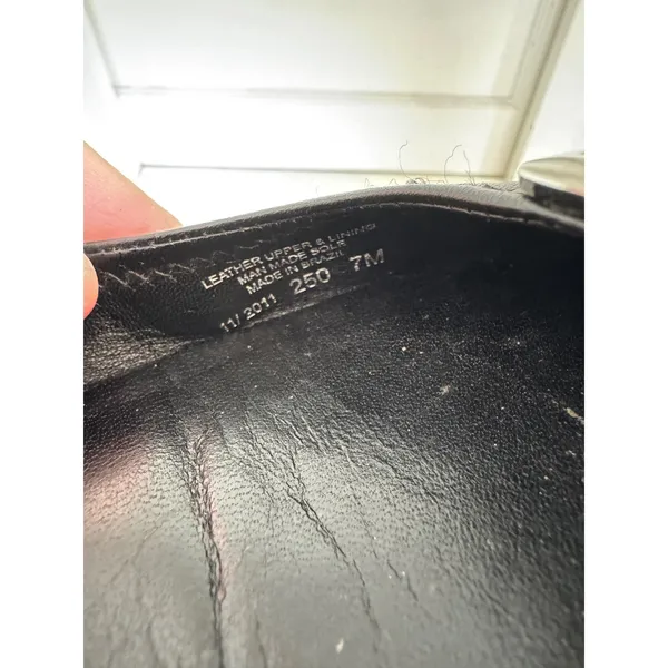 Tory Burch Reva‎ black ballet flats size 7M. Lightly worn - Image 9